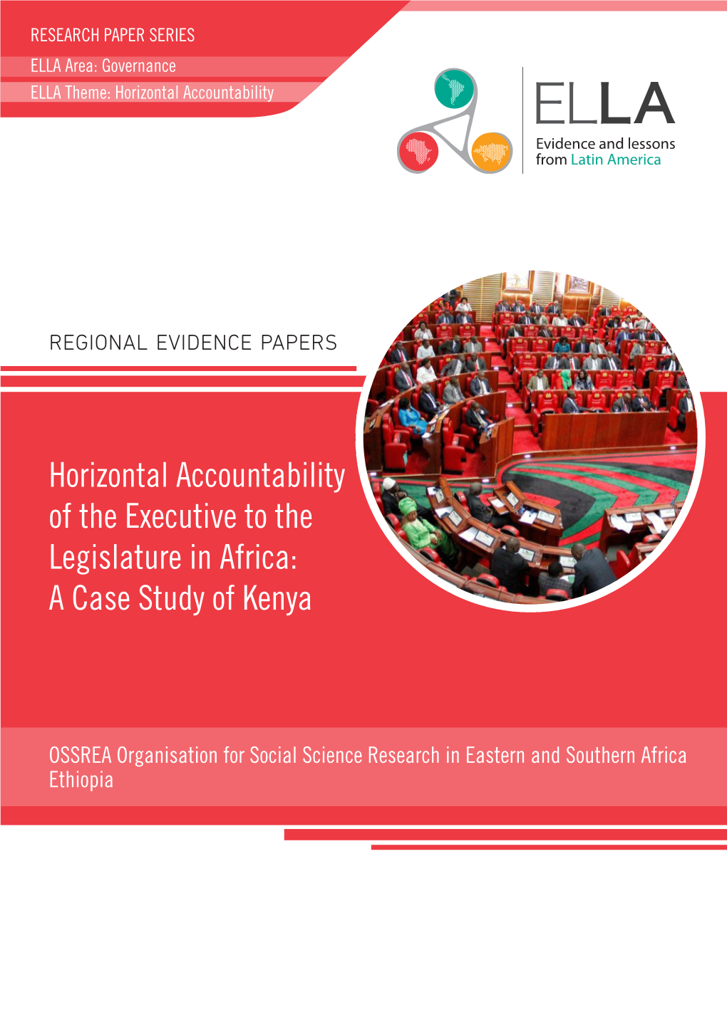 Horizontal Accountability of the Executive to the Legislature in Africa: a Case Study of Kenya