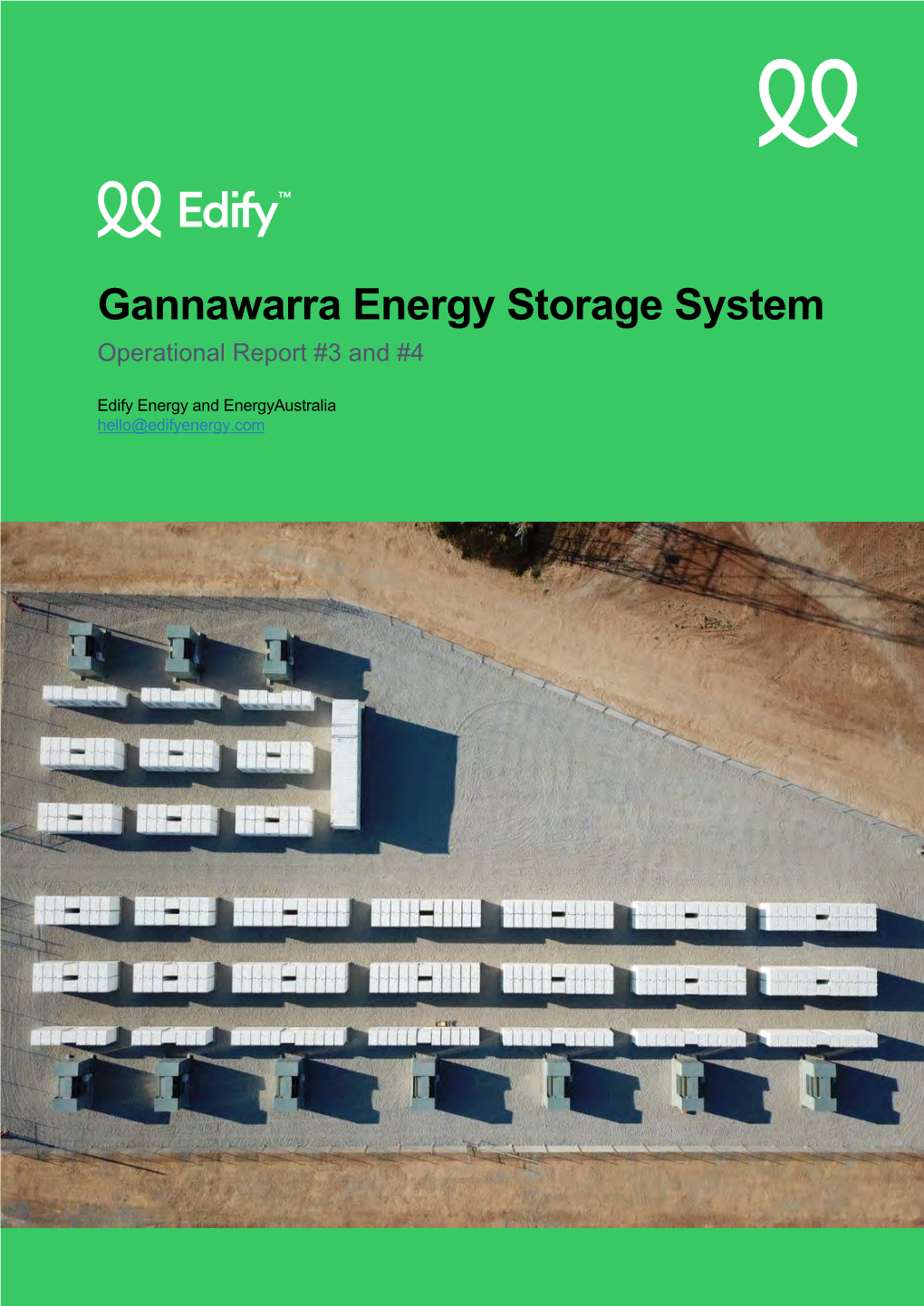 Gannawarra Energy Storage System Operational Report #3 and #4