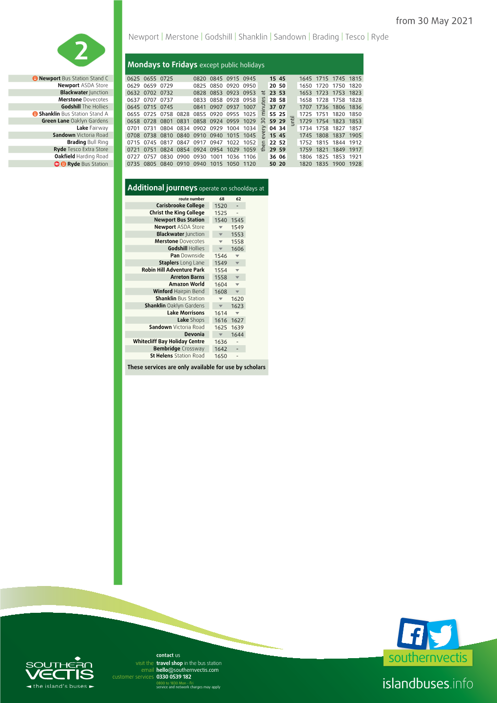 PDF Timetable 2