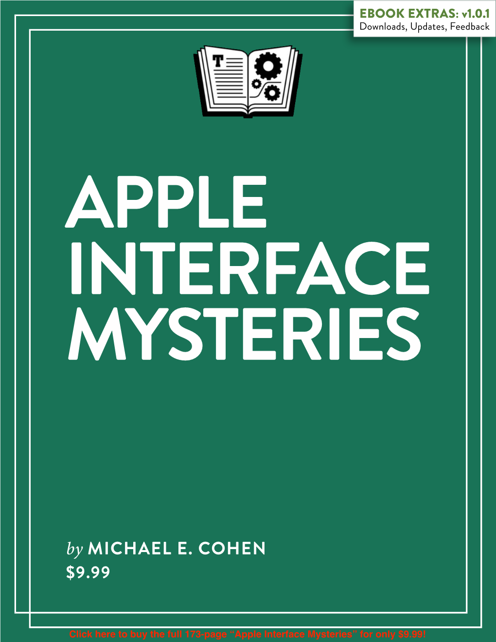 Apple Interface Mysteries