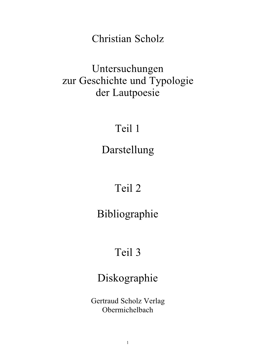 Bibliographie