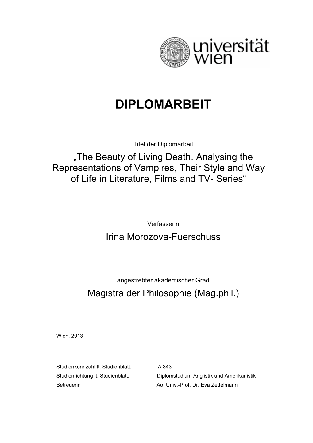 Diplomarbeit