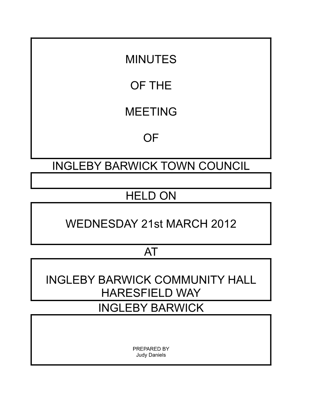 Ingleby Barwick Town Council