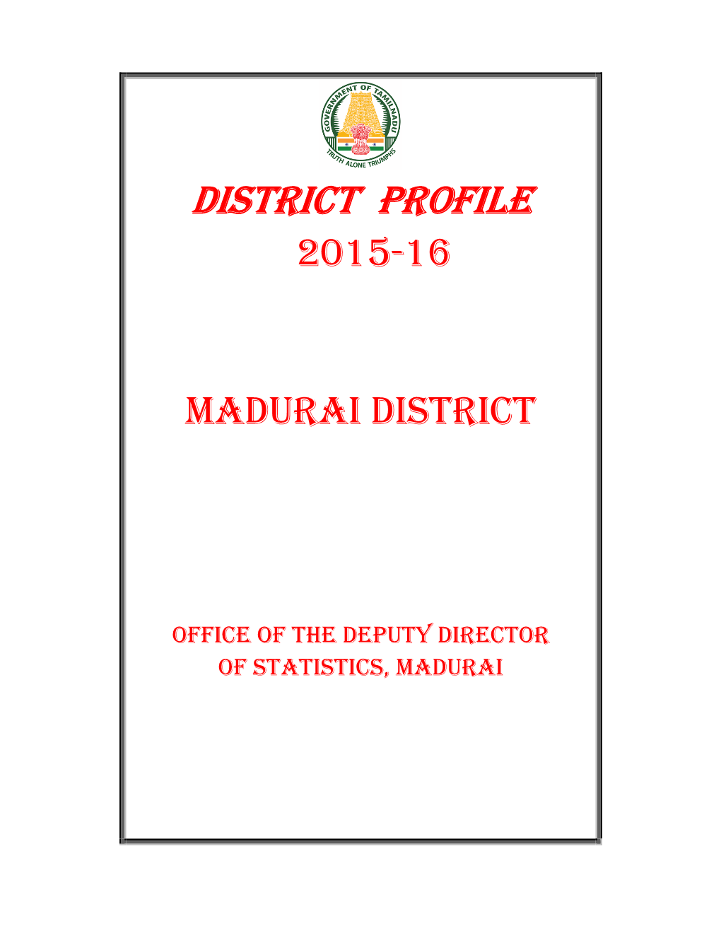 District Profile 2015-16