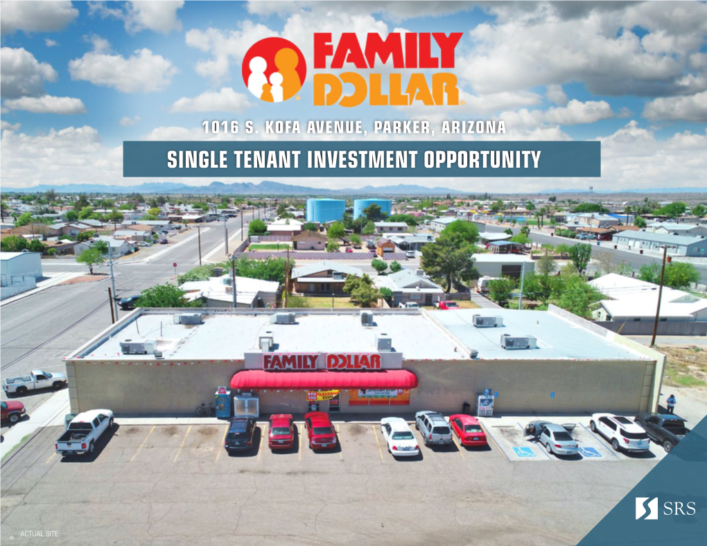 Single Tenant Investment Opportunity