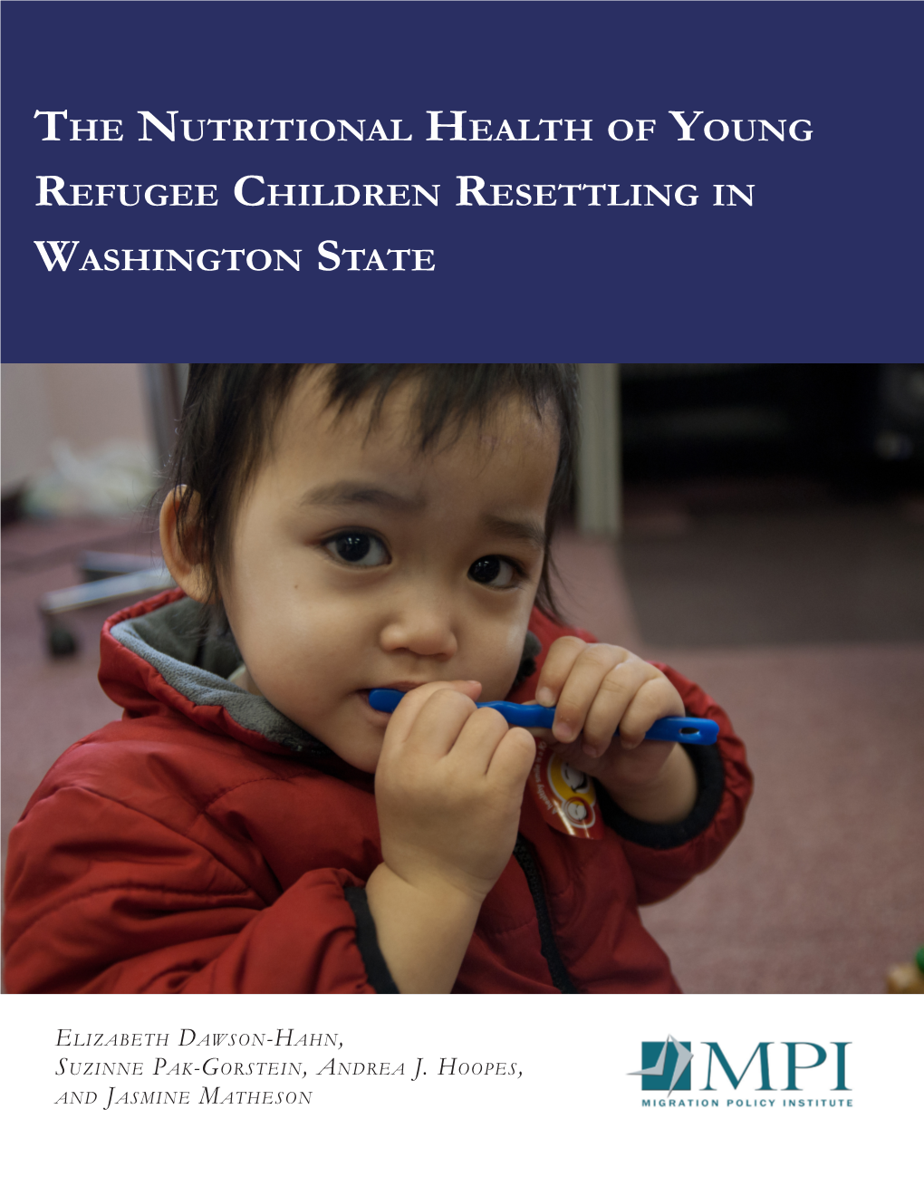 The Nutritional Health of Young Refugee Children Resettling in Washington State