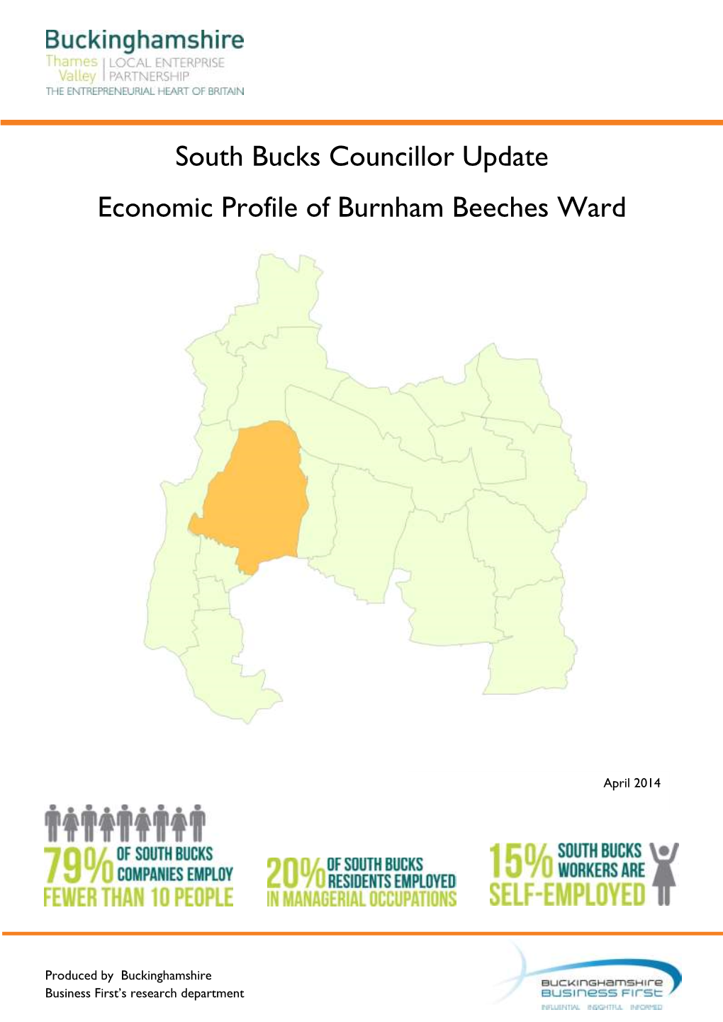 South Bucks Councillor Update Economic Profile of Burnham Beeches Ward