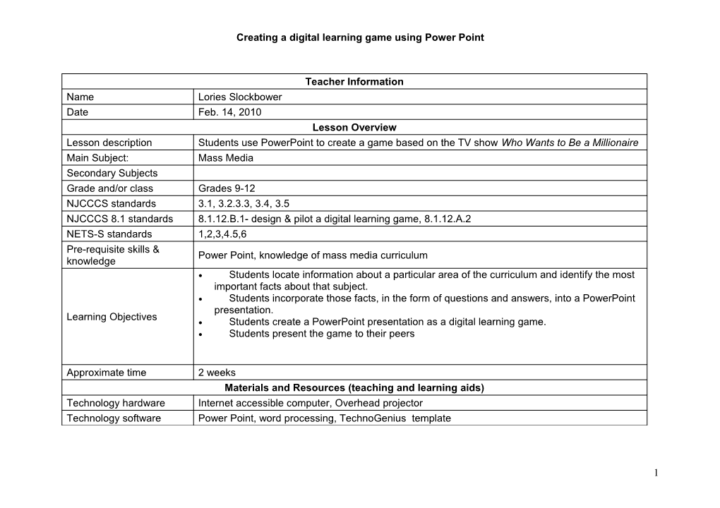 Lesson Plan Template s15