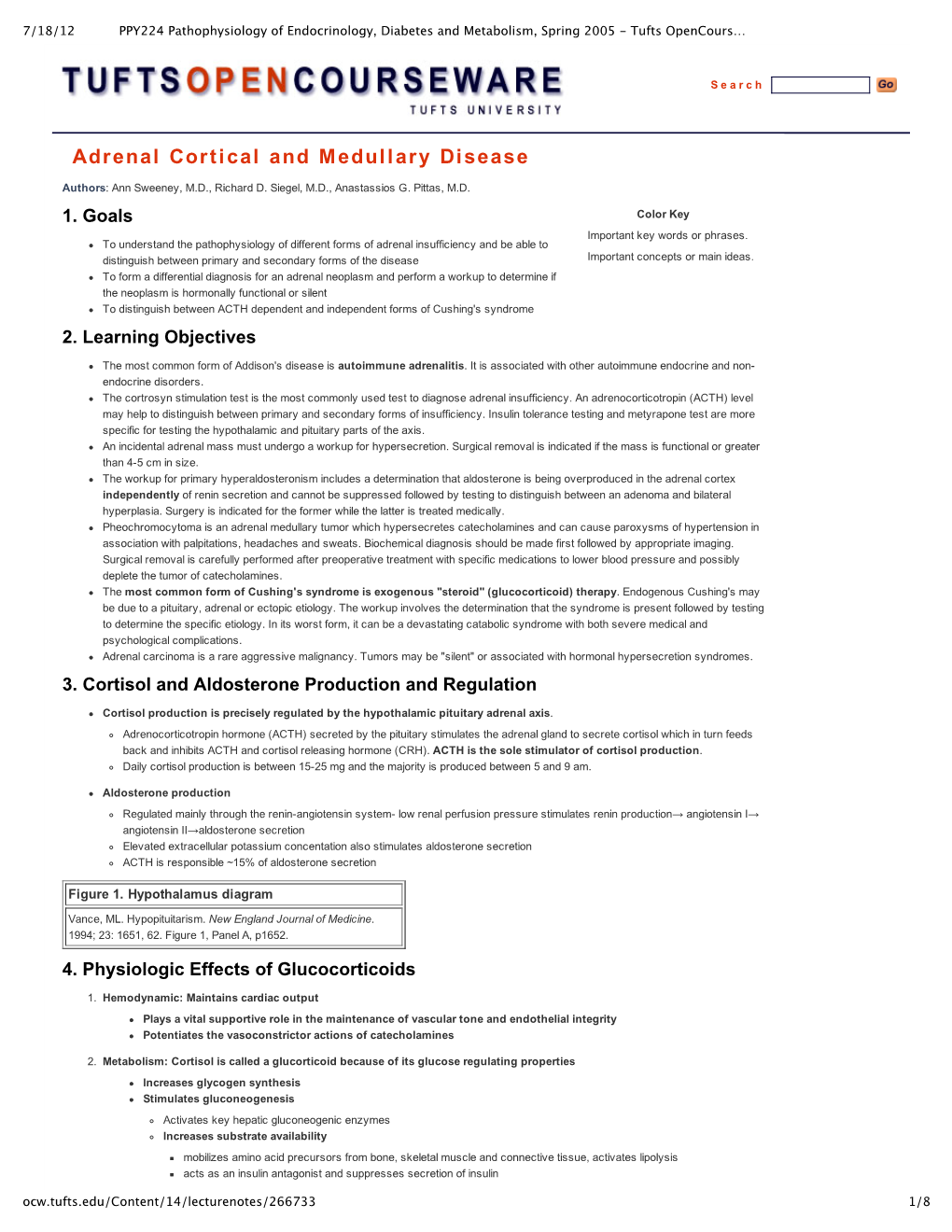 Adrenal Cortical and Medullary Disease