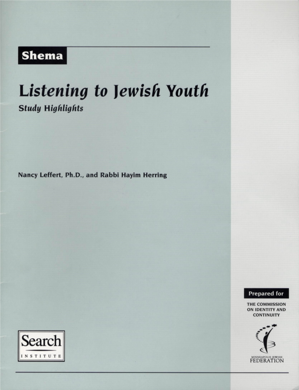 Shema Acknowledgments