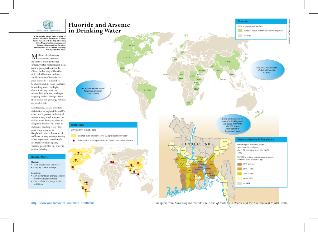 Fluoride and Arsenic in Drinking Water