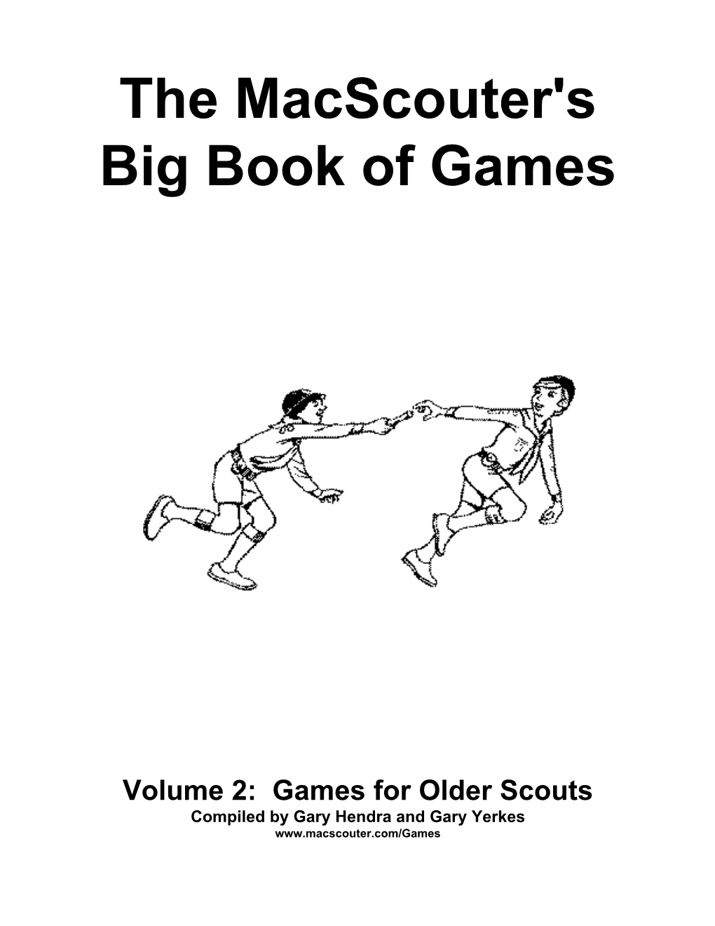 The Macscouter's Big Book of Games