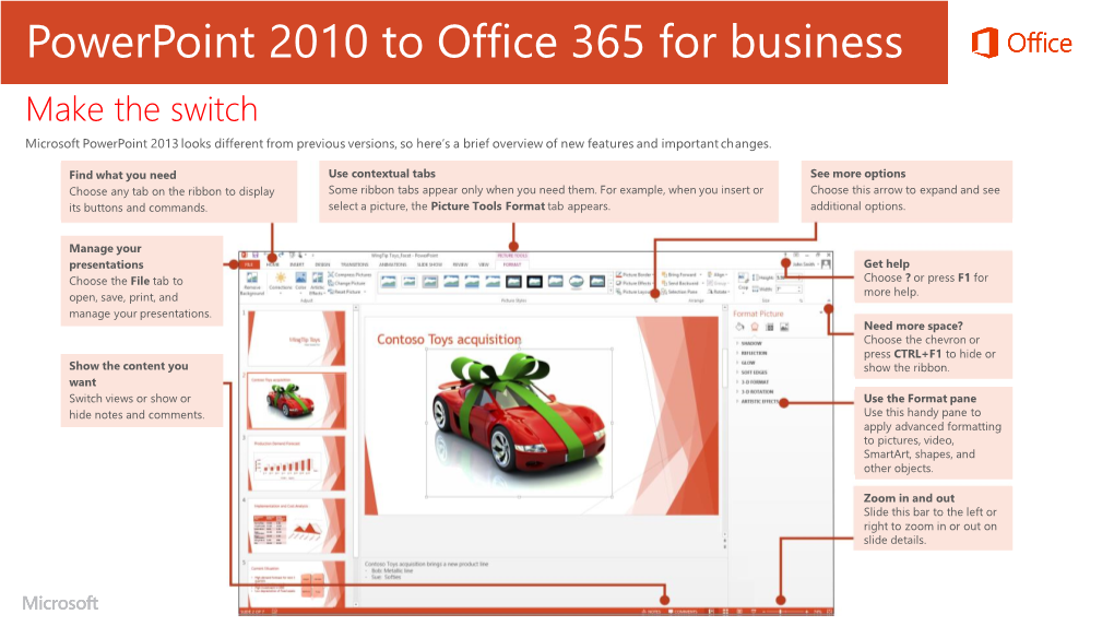 Powerpoint 2010 to Office