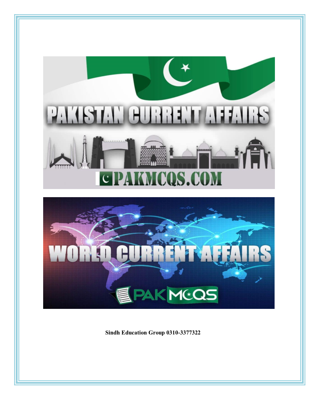 Pakistan Current Affairs Solved Mcqs by Pakmcqs