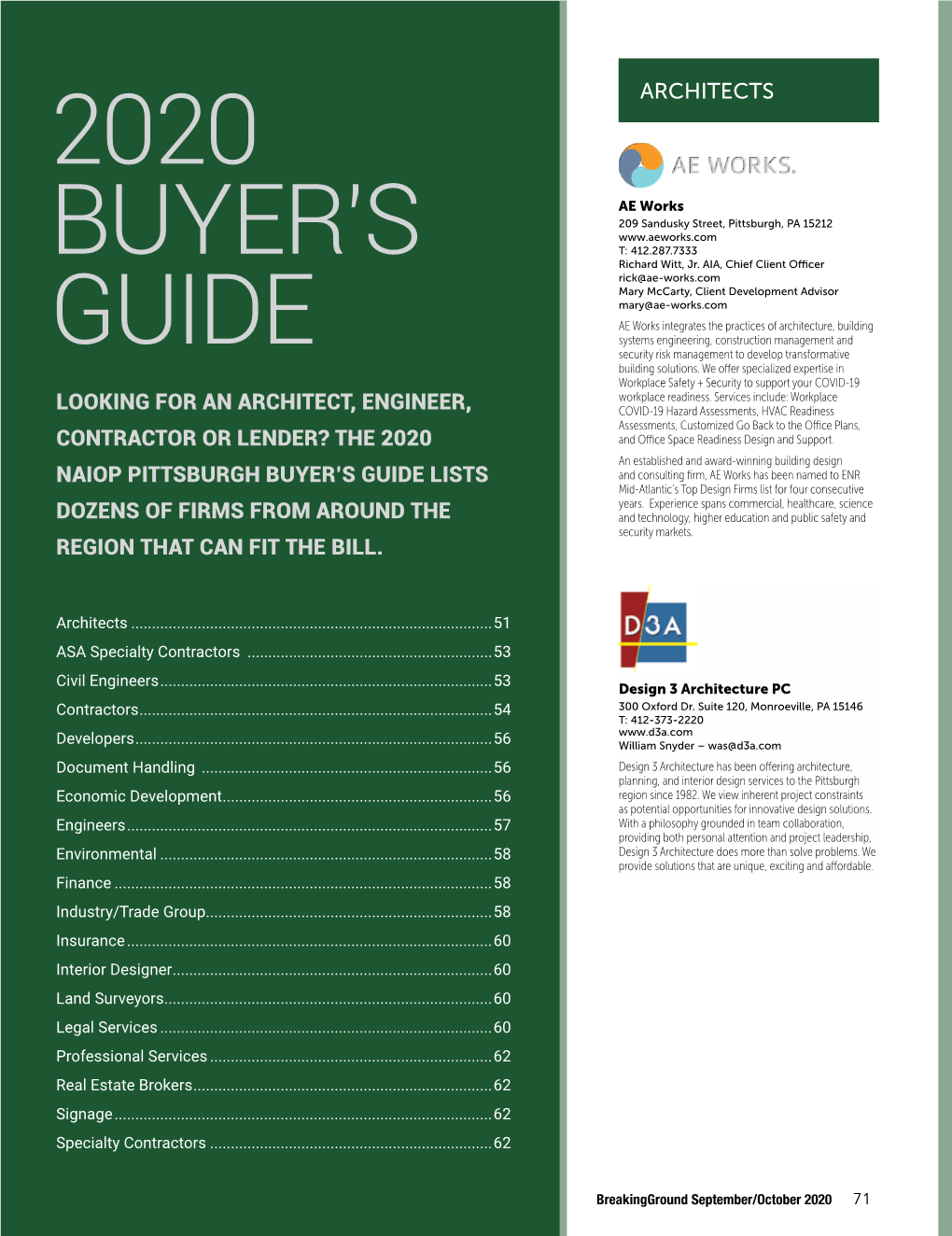 Buyer's Guide