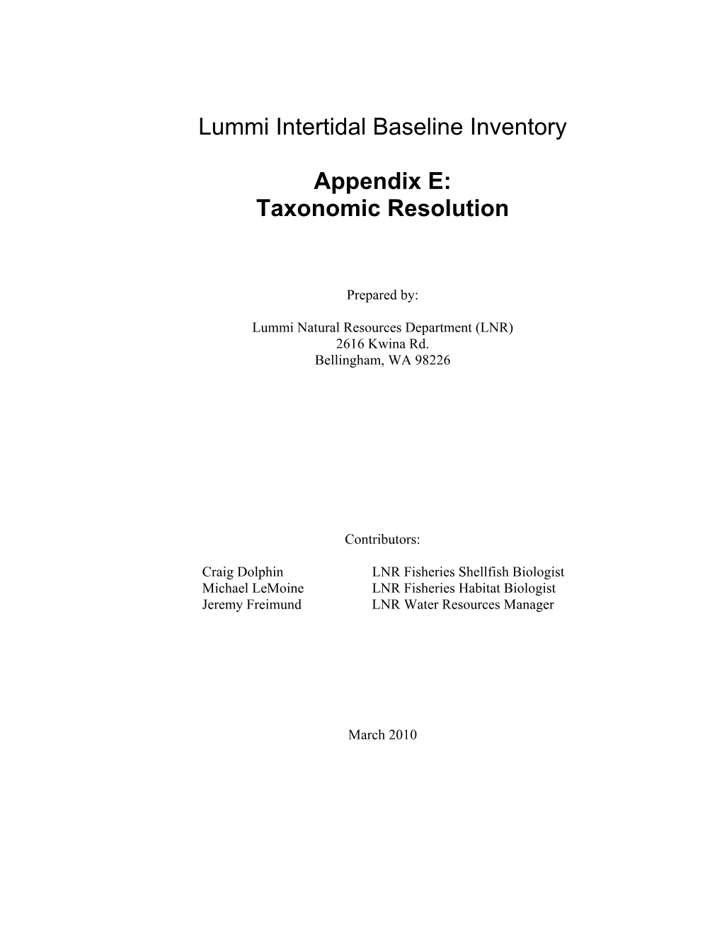 Taxonomic Resolution of Surveys