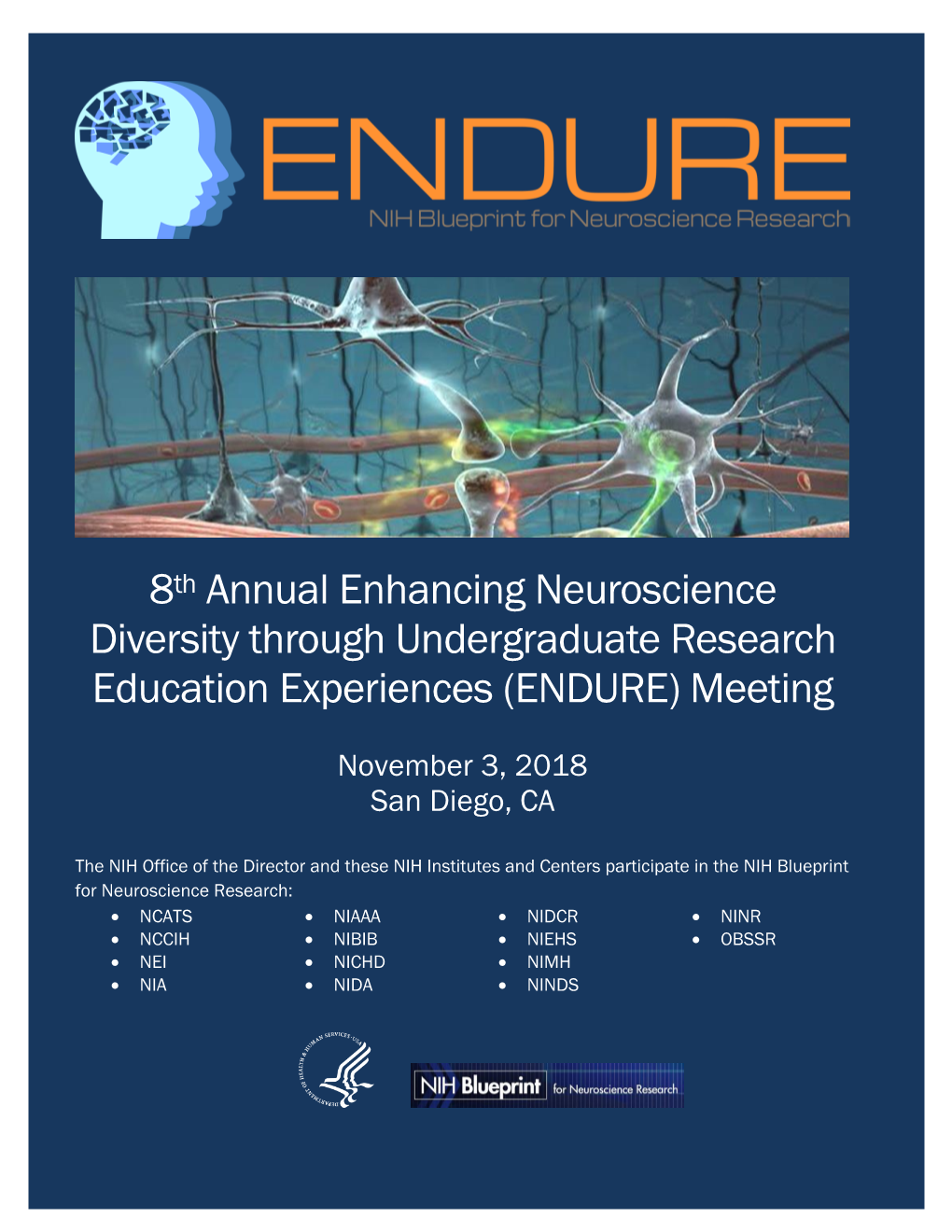 8Th Annual ENDURE Program Booklet 2018