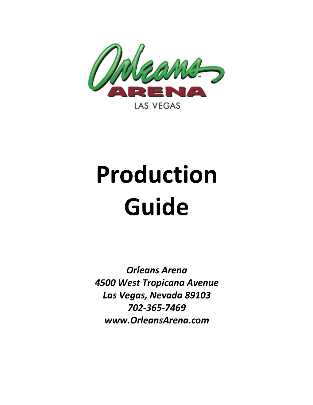 Production Guide