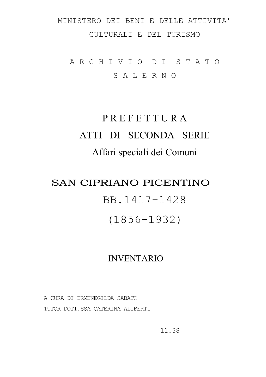 S. Cipriano Picentino