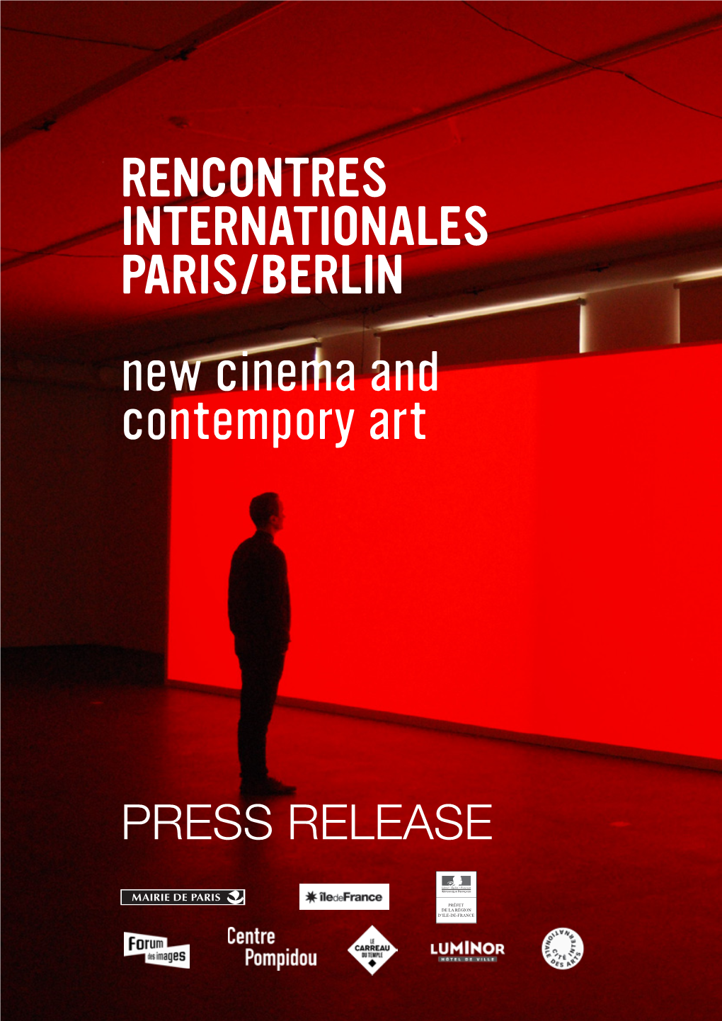 Rencontres Internationales Paris/Berlin New Cinema and Contempory Art