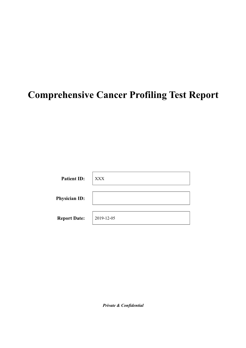 Download Demo Report of Novopm™ 2.0-Colorectal Cancer