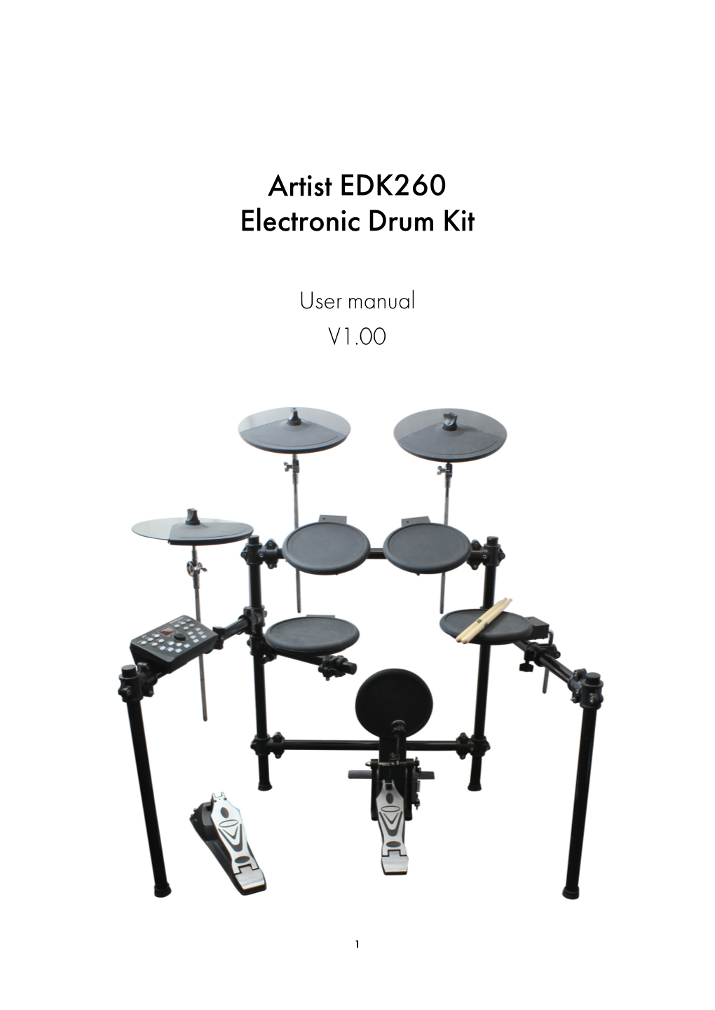 Artist EDK260 Electronic Drum Kit