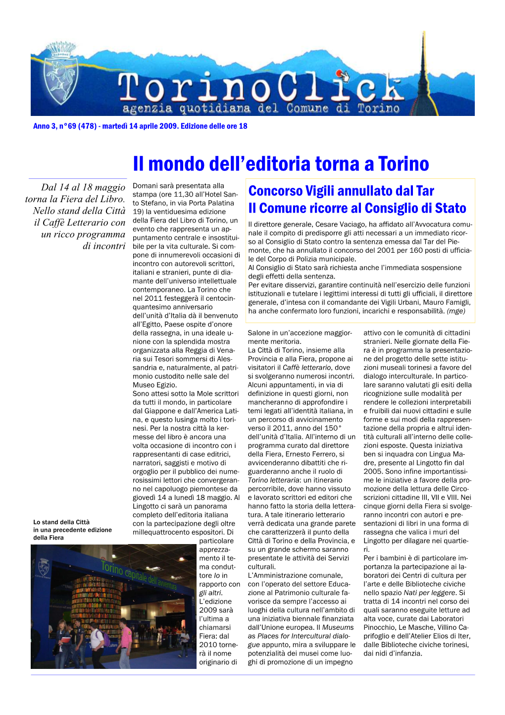 Il Mondo Dell'editoria Torna a Torino