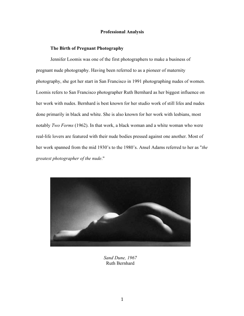 1 Professional Analysis the Birth of Pregnant Photography