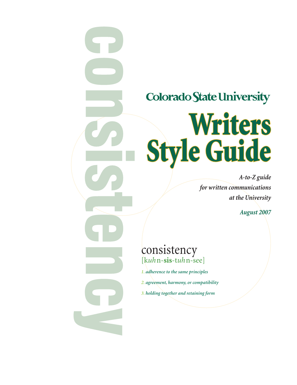 Writers Style Guide