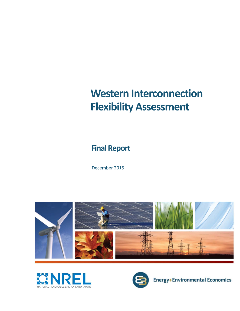 Western Interconnection Flexibility Assessment