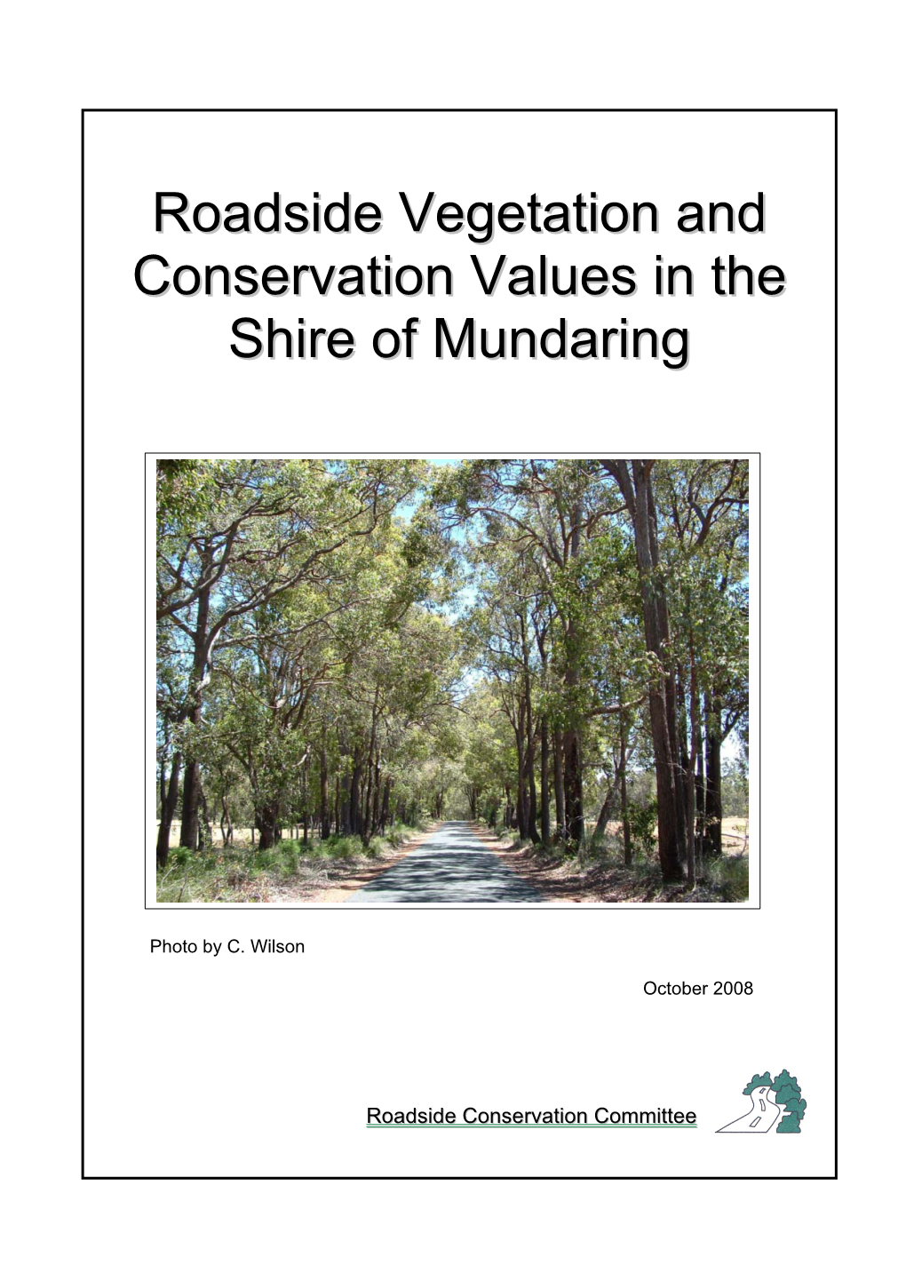 Shire of Mundaring Technical Report