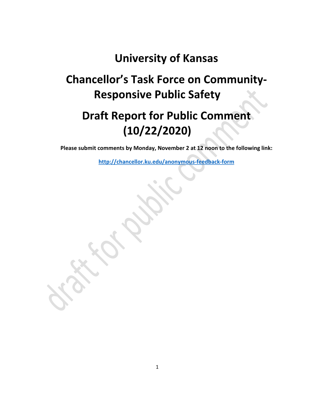 Task Force Report -- Preliminary Draft for Public Comment -- 10-22-2020.Pdf
