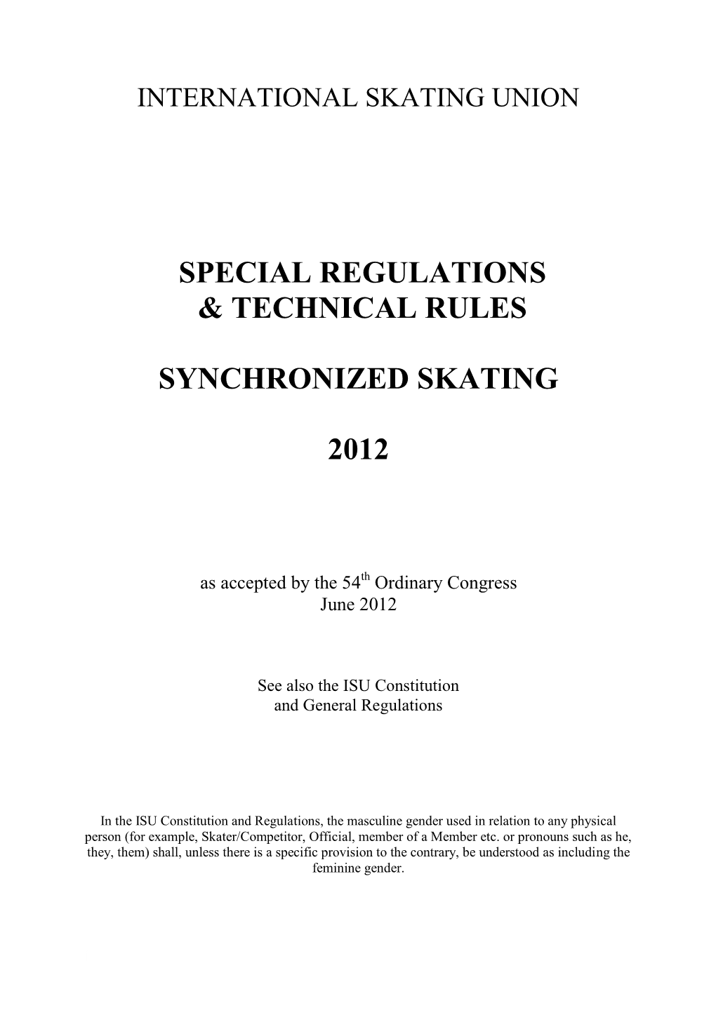 International Skating Federation