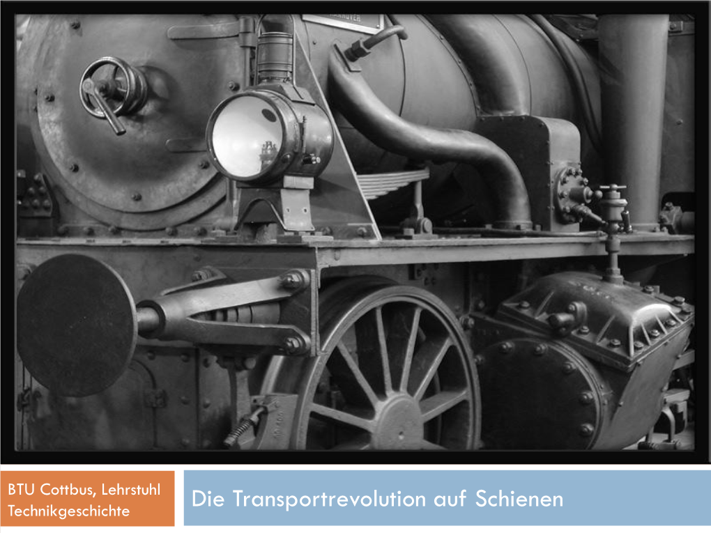 Die Transportrevolution Auf Schienen These