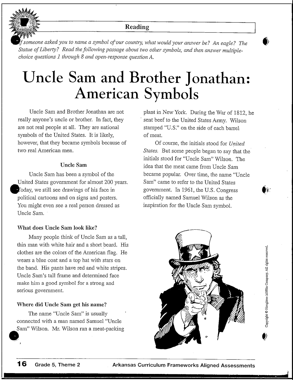 Uncle Sam and Brother Jonathan: American Symbols