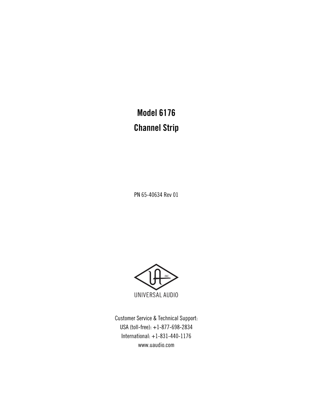 UA 6176 Manual