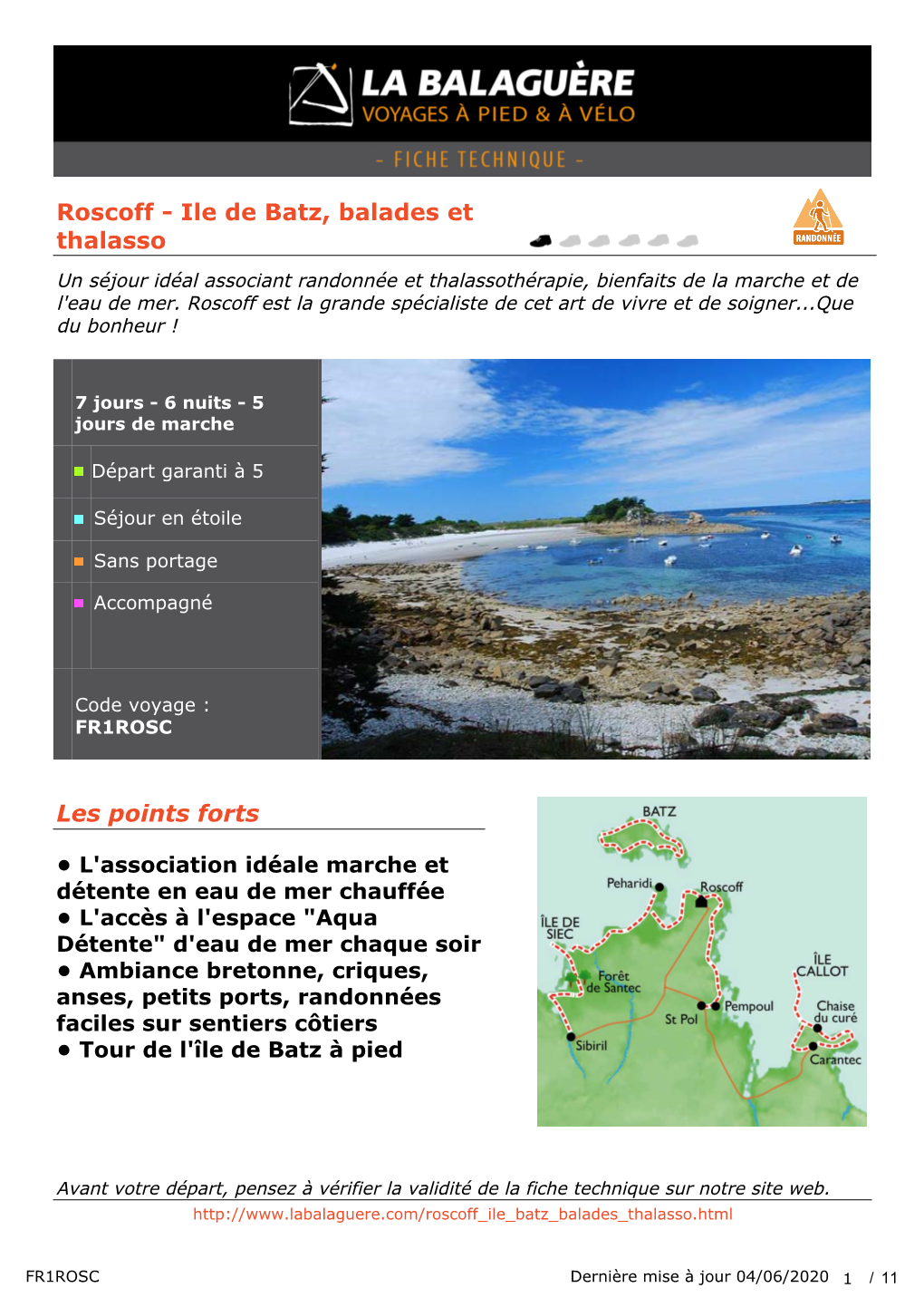 Roscoff - Ile De Batz, Balades Et Thalasso