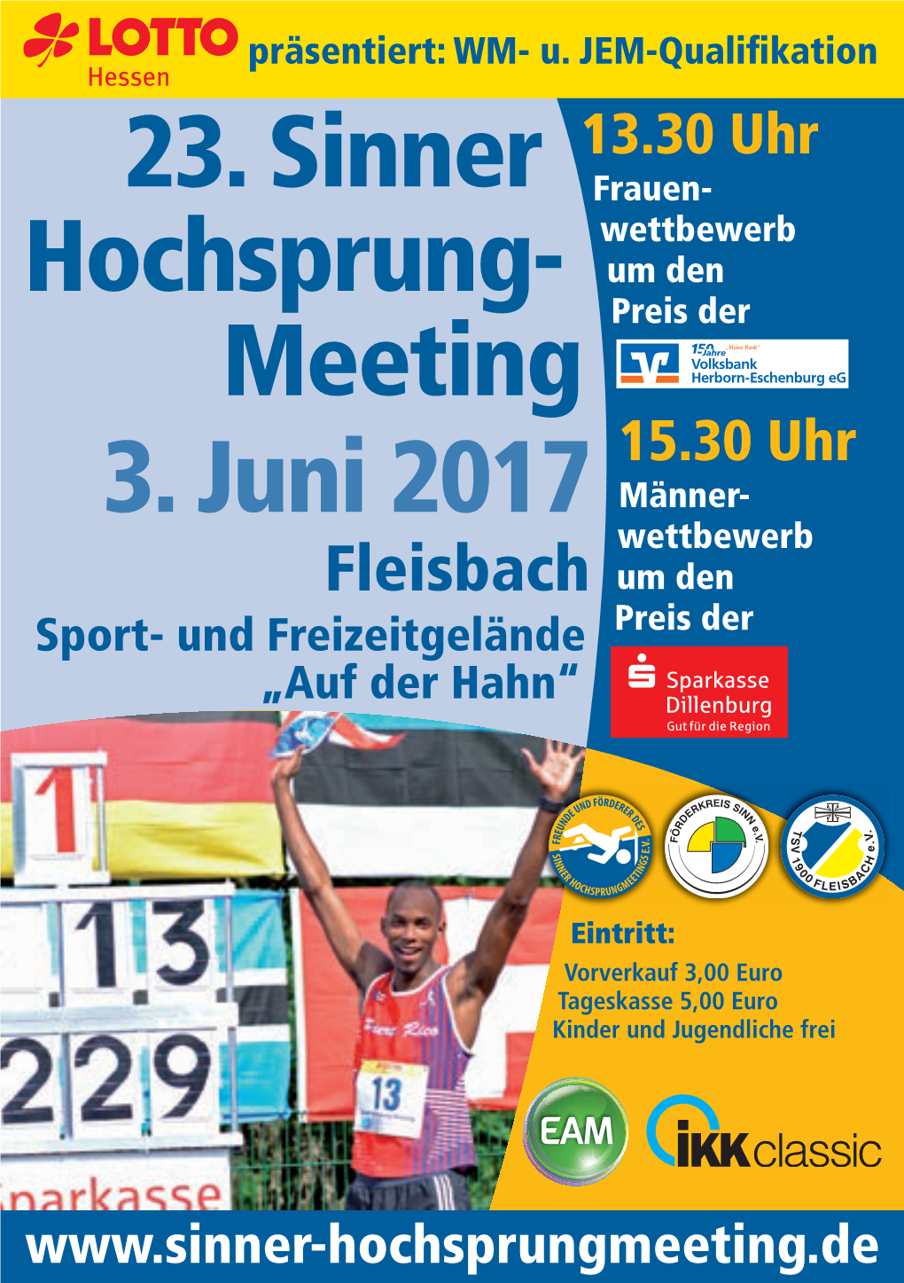 23. Sinner Hochsprung- Meeting 3. Juni 2017