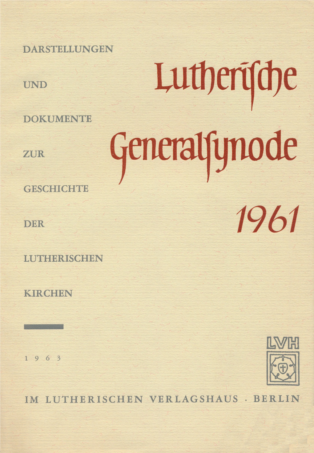 Lutherische Generalsynode