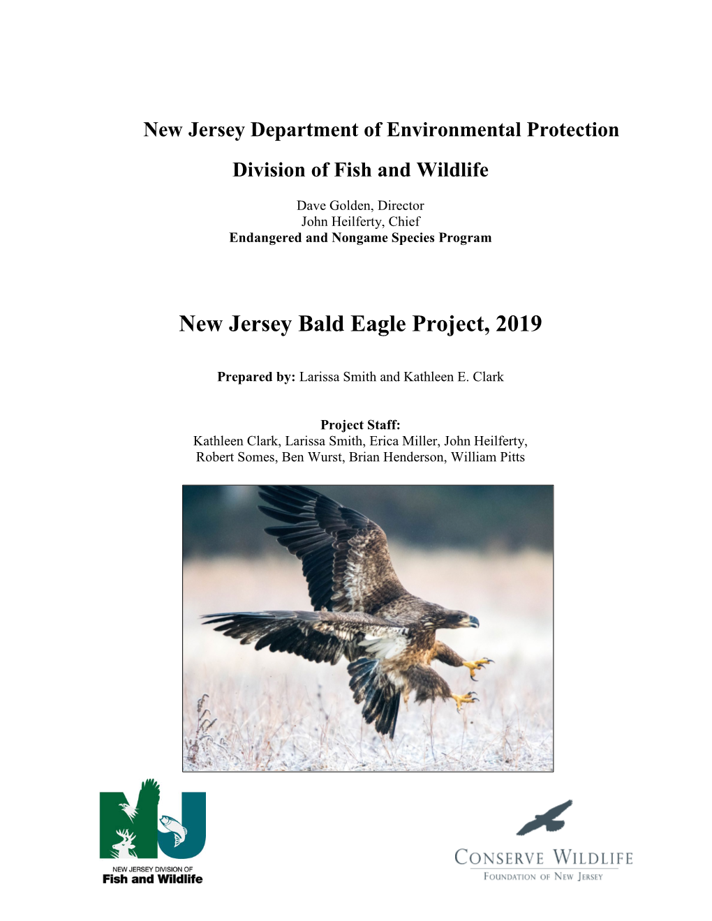 2019 NJ Bald Eagle Project Report