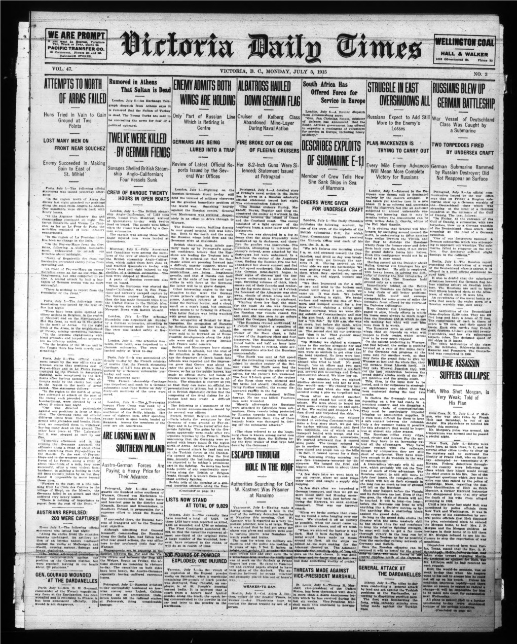 In the Victoria Daily Times the Two Fastest People in the «Merlcan League Are Bert Bhotten and Frits and 18 Seconds Respectively