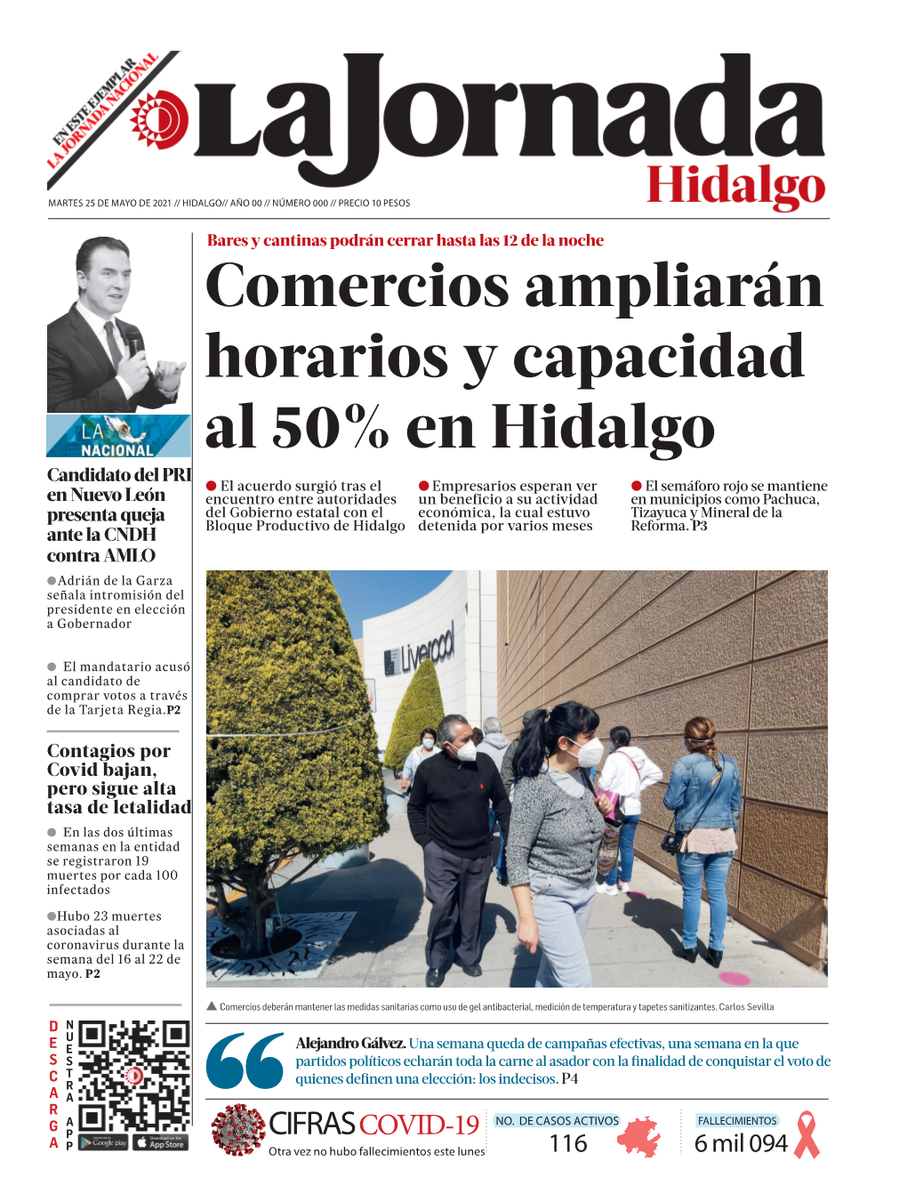 La Jornada Hidalgo | 25 De Mayo 2021