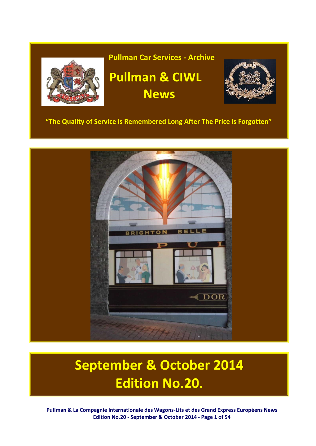 Pullman Car Services - Archive