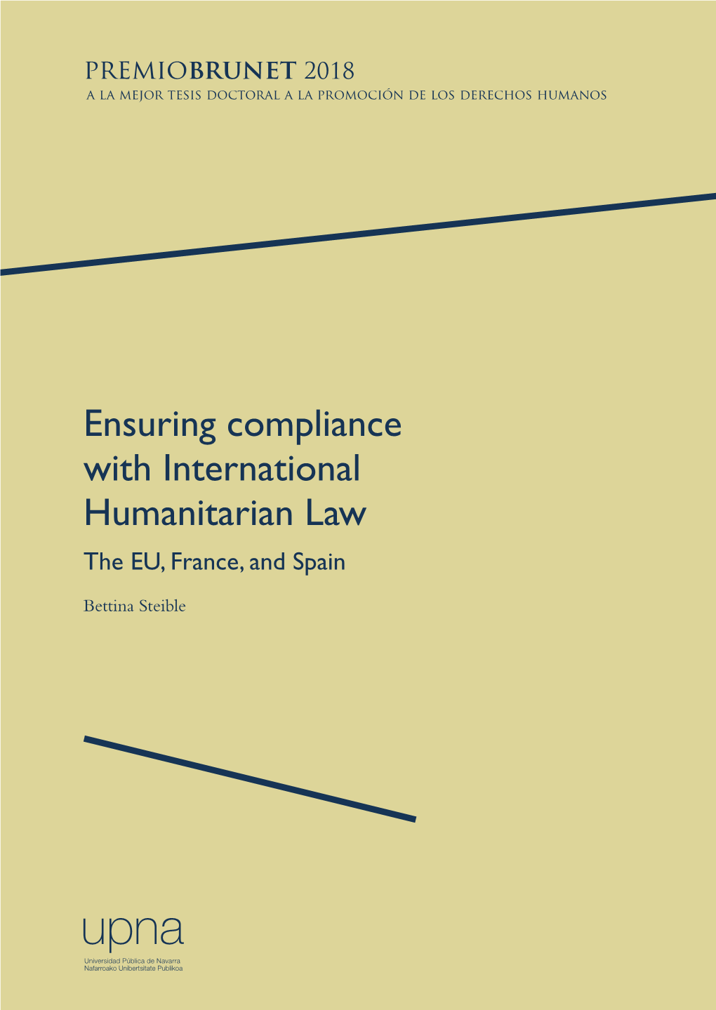 Ensuring Compliance with International Humanitarian Law