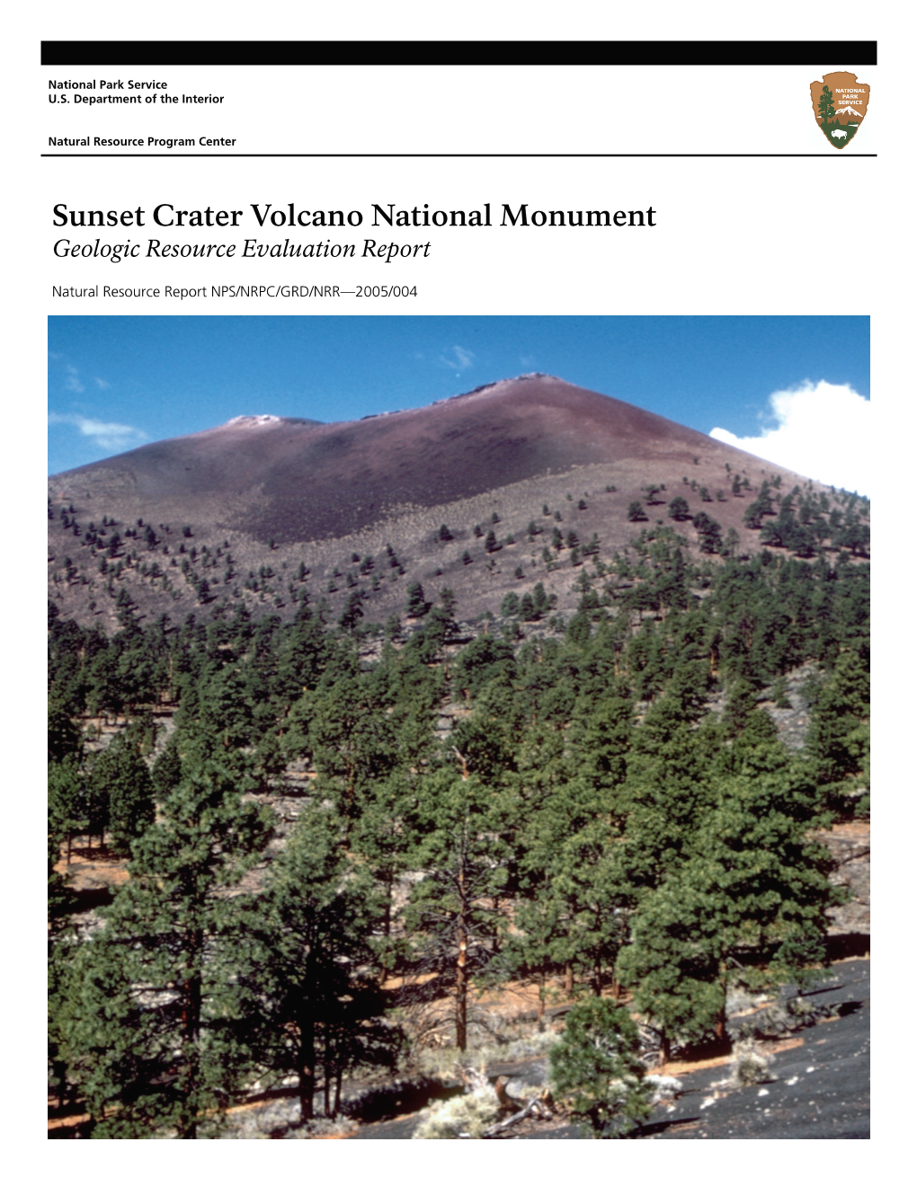 Sunset Crater National Monument Geologic Resources Evaluation