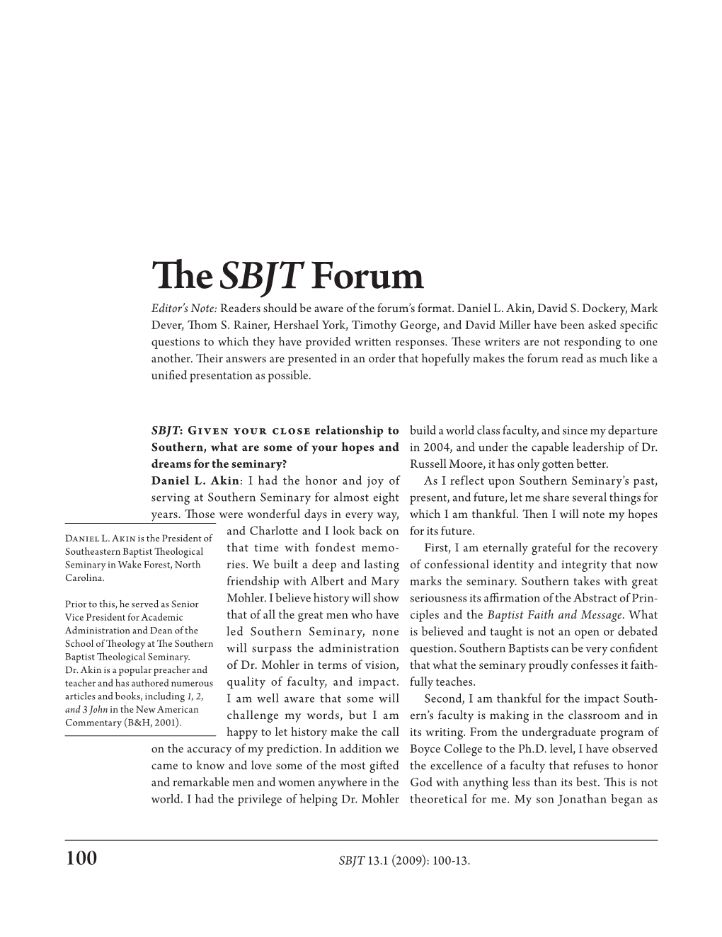 The Sbjtforum