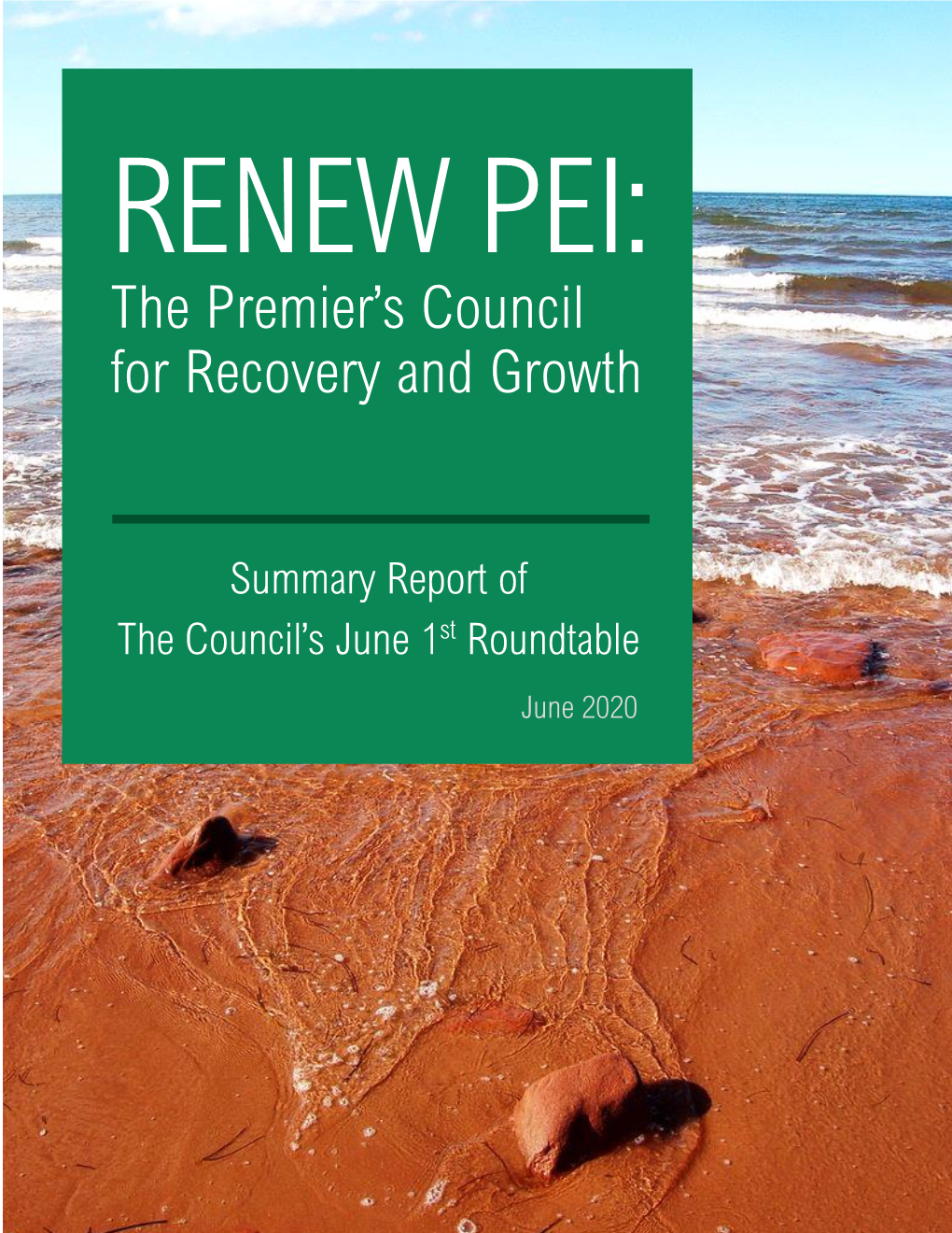 The Premier's Council for Recovery and Growth