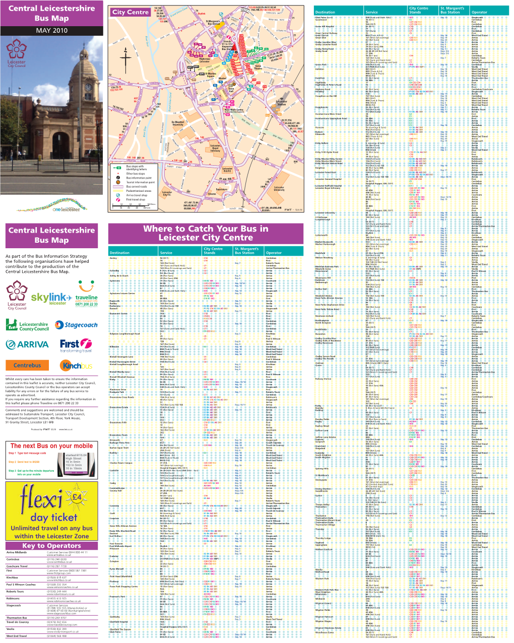 Where to Catch Your Bus in Leicester City Centre