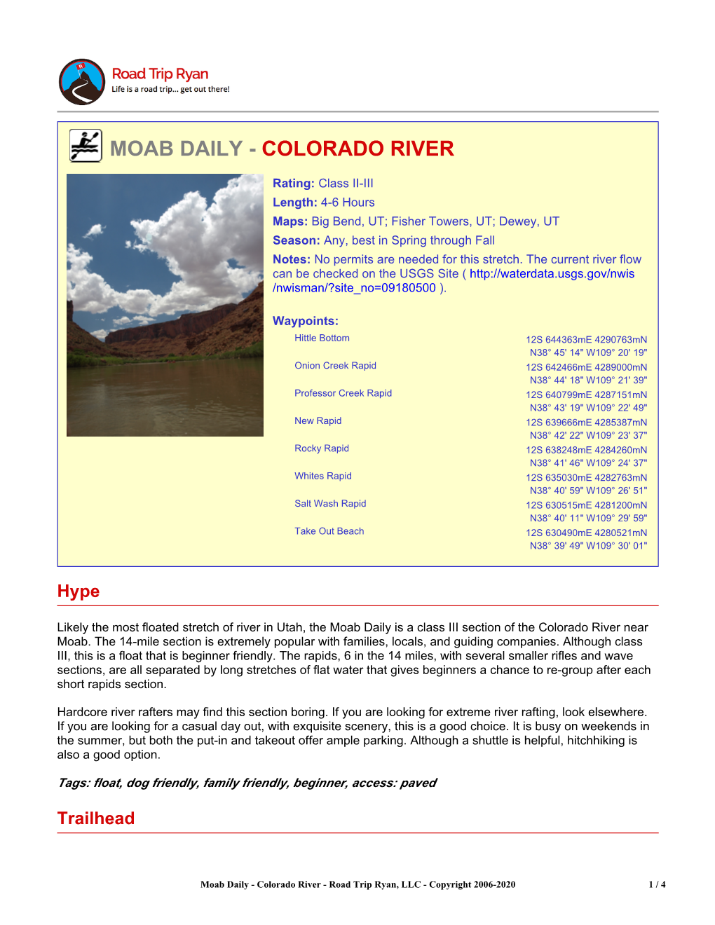 Moab Daily - Colorado River
