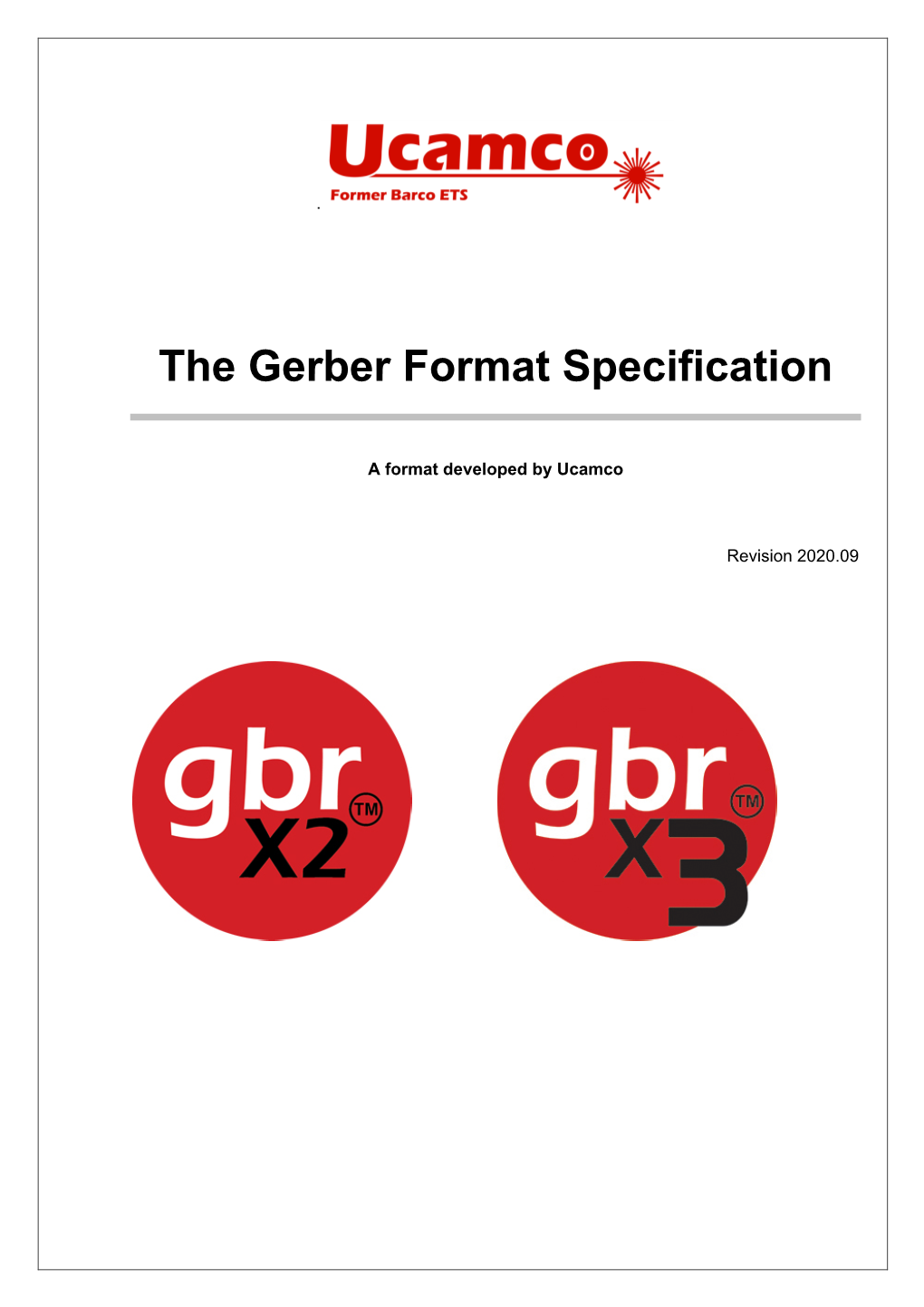 The Gerber File Format Specification Revision 2020.09.Docx
